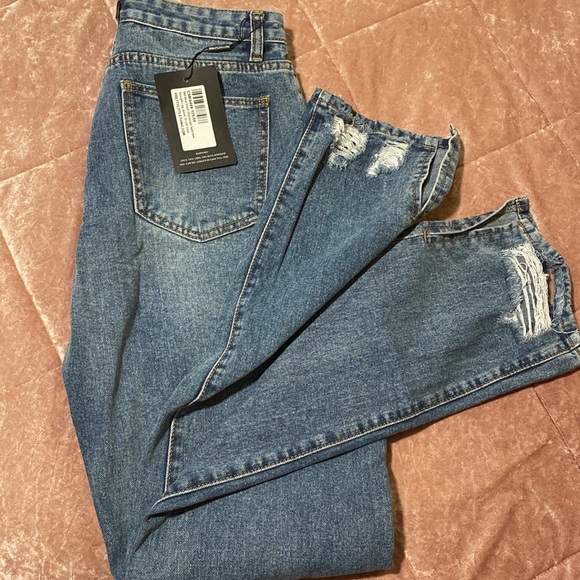 PLT split hem jeans - Picture 4 of 4
